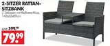 2-Sitzer Rattan-Sitzbank bei Wreesmann im Prospekt "" für 79,99 €