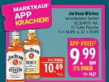Whiskey im Angebot bei Marktkauf in Görlitz Whiskey Angebote von Jim Beam bei Marktkauf Görlitz für 9,99 €