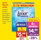 Netto Marken-Discount Bad Nauheim - Waschmittel Angebot im Prospekt Waschmittel bei Netto Marken-Discount im Bad Nauheim Prospekt für 14,99 €