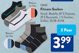 Fitness-Socken von Crane im aktuellen ALDI SÜD Prospekt für 3,99 €