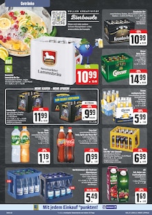 Coca Cola im EDEKA Prospekt "Wir lieben Lebensmittel!" mit 28 Seiten (Amberg)