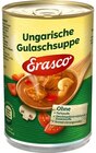 Linsen-Eintopf oder Ungarische Gulaschsuppe im Angebot bei REWE in Augsburg Linsen-Eintopf oder Ungarische Gulaschsuppe Angebote von Erasco bei REWE Augsburg für 1,19 €