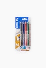 4 rollers Frixion Ball encres assorties bleue noire rouge et vert pointe moyenne en promo chez Monoprix Margaret 4 rollers Frixion Ball encres assorties bleue noire rouge et vert pointe moyenne dans le catalogue Monoprix Margaret