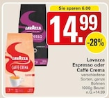Espresso im Angebot bei WEZ in Löhne Espresso Angebote von Lavazza bei WEZ Löhne für 14,99 €
