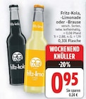 Fritz-Kola für 0,95 € bei E center im Angebot Fritz-Kola im aktuellen E center Prospekt