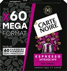 Promo -60% SUR LE 2E SUR TOUTES LES CAPSULES DE CAFÉ CARTE NOIRE à  dans le catalogue Casino Supermarchés à Vaulx-en-Velin