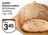 Elsässer Landbrot im Angebot bei GLOBUS in Rüsselsheim Elsässer Landbrot Angebote von GLOBUS bei GLOBUS Rüsselsheim für 3,45 €