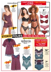 Pyjama Femme Angebote im Prospekt "STOKO'FOLIES ! DES PRIX DE PURE FOLIE" von Stokomani auf Seite 4