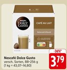 Café Au Lait im Angebot bei E center in Konstanz Café Au Lait Angebote von Nescafé Dolce Gusto bei E center Konstanz für 3,79 €