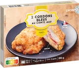 2 cordons bleus de poulet au comté AOP - PICARD - Picard 2 cordons bleus de poulet au comté AOP - PICARD à 4,79 € dans le catalogue Picard