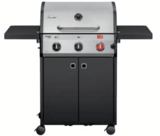 toom Baumarkt Wunstorf - Gasgrill „Chicago Next 3 Turbo“ Angebot im Prospekt Gasgrill „Chicago Next 3 Turbo“ bei toom Baumarkt im Wunstorf Prospekt für 199,99 €