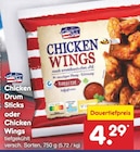 Sticks im Netto Marken-Discount Prospekt Chicken Drum Sticks oder Chicken Wings von American Style im aktuellen Netto Marken-Discount Prospekt für 4,29 €