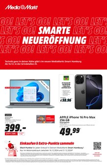 MediaMarkt Saturn Prospekt "SMARTE NEUERÖFFNUNG" mit  Seiten (Hamburg)