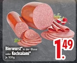 Salami im EDEKA Prospekt Bierwurst in der Blase im aktuellen EDEKA Prospekt für 1,49 €