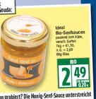 Ideal Bio-Senfsaucen von Bio für 2,49 € bei EDEKA im Angebot Ideal Bio-Senfsaucen von Bio im aktuellen EDEKA Prospekt