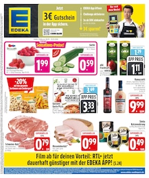EDEKA Gurken im Prospekt 