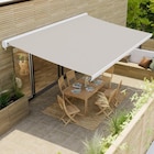 Store banne motorisé 2.95 x 2 m Loby S blanc, toile acrylique beige - NATERIAL - LEROY MERLIN à Soyaux Store banne motorisé 2.95 x 2 m Loby S blanc, toile acrylique beige - NATERIAL en promo chez LEROY MERLIN Soyaux à 679,15 €