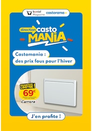Catalogue Autres Magasins de Magazine à Lacroix-Falgarde Prospectus Magazine à Lacroix-Falgarde, "Castomania : des prix fous pour l'hiver", 1 page, 20/10/2025 - 29/10/2025