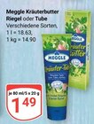 Aktuelle Butter Angebote bei GLOBUS in Saarbrücken Aktuelles Kräuterbutter Riegel Angebot bei GLOBUS in Saarbrücken ab 1,49 €