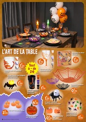Promos Vaisselle dans le catalogue "MAXI HALLOWEEN" de Maxi Bazar Vaisselle en promo dans le catalogue Maxi Bazar à la page 12