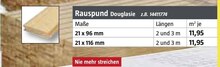 Rauspund Douglasie bei BAUHAUS in Cottbus Rauspund Douglasie im Angebot bei BAUHAUS Cottbus für 11,95 €