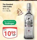 Aktuelle Vodka Angebote bei GLOBUS in Saarbrücken Aktuelles The Standard 1894 Vodka Angebot bei GLOBUS in Saarbrücken ab 10,99 €