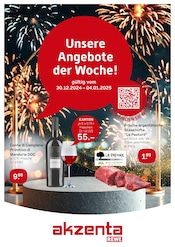 Aktueller Akzenta Prospekt mit Rotwein, "Aktuelle Angebote", Seite 1