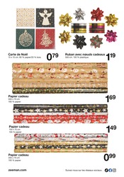 Papier Cadeau Angebote im Prospekt "Cette semaine : des vêtements de fête, des décorations et bien plus encore." von Zeeman auf Seite 32
