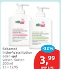 Intim-Waschlotion oder -gel von Sebamed für 3,99 € bei budni im Angebot Intim-Waschlotion oder -gel von Sebamed im aktuellen budni Prospekt