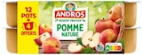Compote pomme nature - ANDROS en promo chez Lidl Compote pomme nature - ANDROS dans le catalogue Lidl
