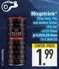 Vodka im EDEKA Prospekt Mixgetränk von Three Sixty im aktuellen EDEKA Prospekt für 1,99 €