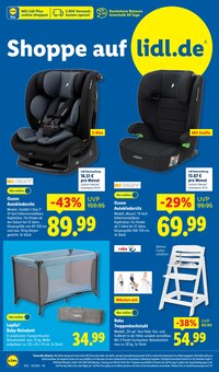 Kindersitz im Lidl Prospekt "LIDL LOHNT SICH" mit 71 Seiten (Osnabrück)