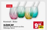 Gläser-Set Angebote von Ritzenhoff & Breker bei Marktkauf Rottenburg für 9,99 €