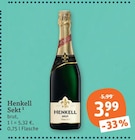 Sekt brut von Henkell im aktuellen tegut Prospekt für 3,99 €