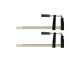 Lot 2 Serre-joints a visser 300x80mm - Forge Steel en promo à 6,99 € chez Brico Dépôt Lot 2 Serre-joints a visser 300x80mm - Forge Steel dans le catalogue Brico Dépôt