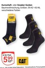 Kurzschaft-Socken im Angebot bei GLOBUS in Amberg Kurzschaft-Socken Angebote von CAT bei GLOBUS Amberg für 5,99 €