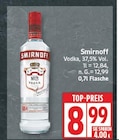 Vodka, 37,5% Vol. von Smirnoff im aktuellen EDEKA Prospekt