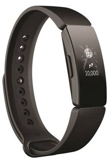 Darty Libourne - Bracelets connectés FITBIT INSPIRE HR NOIR Promo Bracelets connectés FITBIT INSPIRE HR NOIR dans le catalogue Darty "La sélection bons plans chez Darty" à Libourne