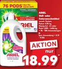 Aktuelles Vollwaschmittel oder Colorwaschmittel Angebot bei Kaufland in Offenbach (Main) ab 18,99 €