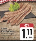 Winzerbratwurst bei EDEKA im Zellingen Prospekt für 1,11 €