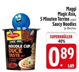 Magic Asia 5 Minuten Terrine im Angebot bei EDEKA in Passau Magic Asia 5 Minuten Terrine Angebote von Maggi bei EDEKA Passau für 0,89 €