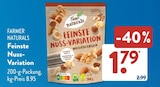 Feinste Nuss-Variation von FARMER NATURALS für 1,79 € bei ALDI SÜD im Angebot Feinste Nuss-Variation von FARMER NATURALS im aktuellen ALDI SÜD Prospekt