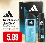 Geschenkset Ice Dive Angebote von Adidas bei Kaufhaus Stolz Rostock für 5,99 €