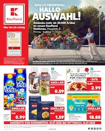 Supermarkt Prospekt von Kaufland in Dohna Aktueller Kaufland Supermärkte Prospekt für Dohna: Aktuelle Angebote mit 56} Seiten, 10.07.2025 - 16.07.2025