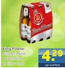 Pilsener, Radler Angebote von König Pilsener bei Getränke Arena Bottrop für 4,29 €
