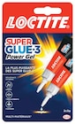 Colle cyanoacrylate Superglue-3 Power Gel - LOCTITE à 3,45 € dans le catalogue Intermarché Super