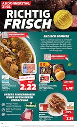 Bratwurst im Kaufland Prospekt "Hier bin ich richtig" auf Seite 31
