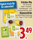 Früchte-Mix oder Ananasstücke von OBSTWERK im aktuellen EDEKA Prospekt für 3,49 €