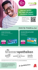 Aktueller mea - meine apotheke Apotheke Prospekt in Offingen und Umgebung, "Unsere Juni-Angebote" mit 4 Seiten, 01.06.2025 - 30.06.2025
