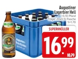 Augustiner Lagerbier Hell bei EDEKA im Kelheim Prospekt für 16,99 €